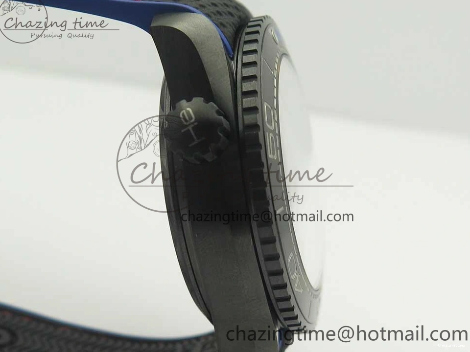 0318 BestValue Planet Ocean 45.5mm ETNZ “Deep Black” Real Ceramic VSF 1:1 Best Edition on Black Nylon Strap A8906 Super Clone 7978